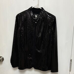 Black Sequin Jacket